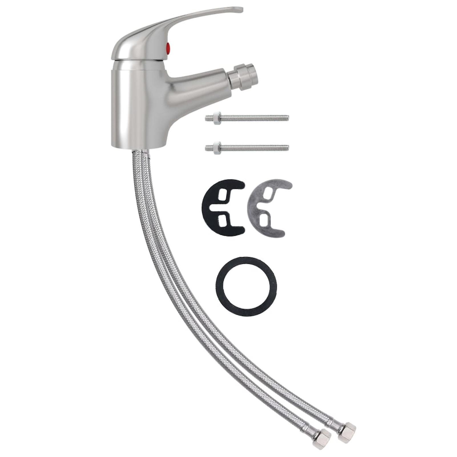 Bidet Mixer Tap Silver 13x12 Cm No.298938