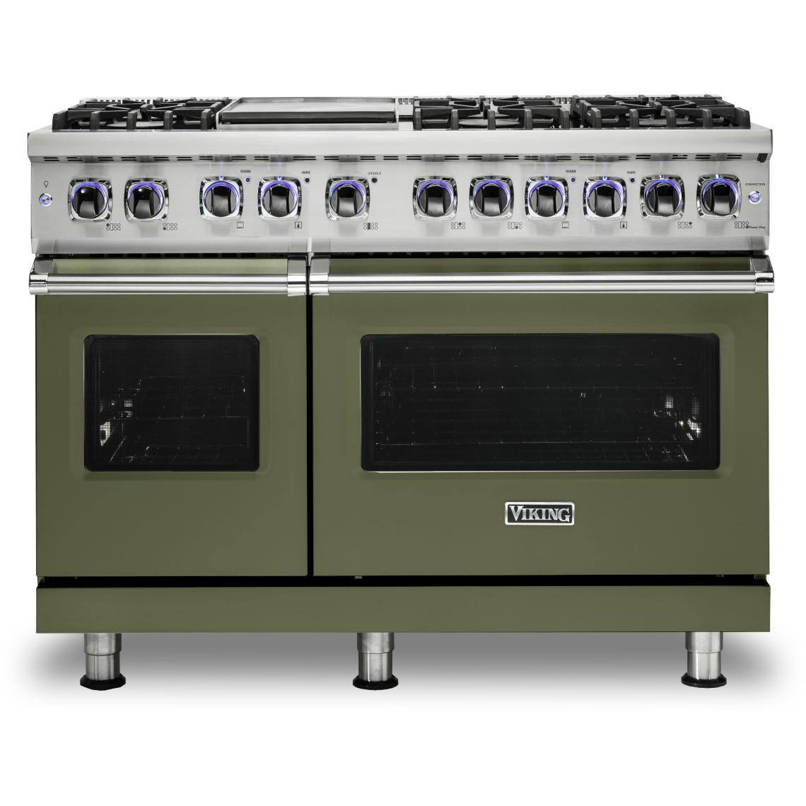 Viking 48-inch Freestanding Gas Range with Elevation Burners VGR7482-6GCY