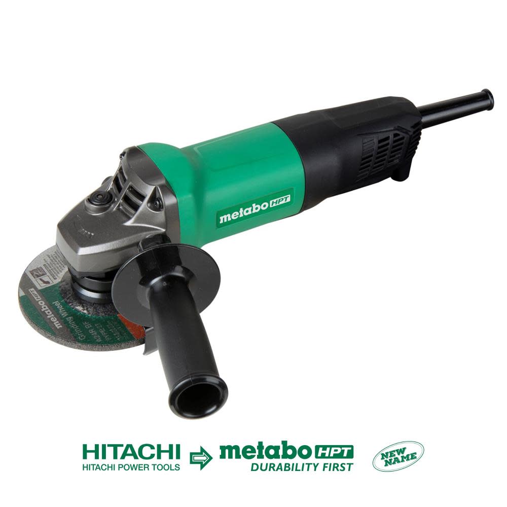 Metabo HPT Paddle Switch Grinder 4 1/2 7.9 Amp