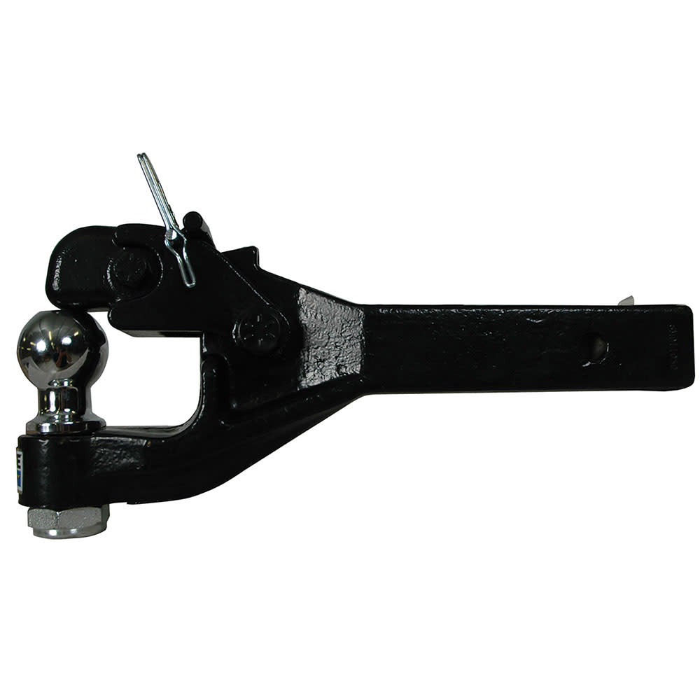 Reese 12000 lbs Combination Pintle Hook Mount with 2 Hitch Ball ;