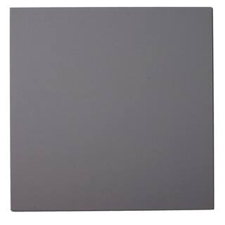 Owens Corning 24 in. x 24 in. Fabric Square Sound Absorbing Acoustic Panels in Gray (2-Pack) 02505