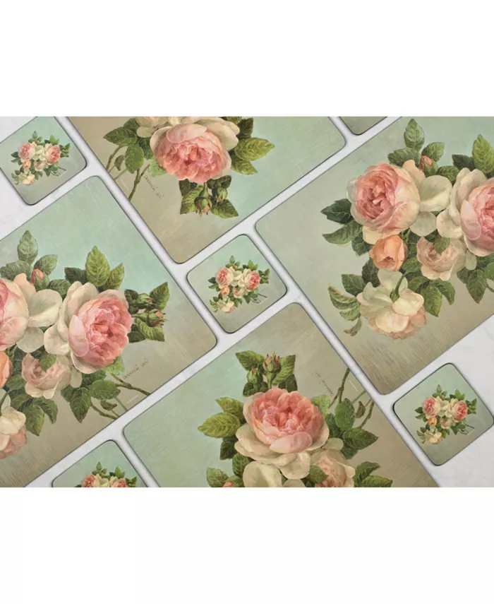 Pimpernel Antique Roses Placemats Set of 4