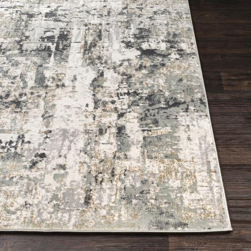 Quatro Silver Gray Rug in Various Sizes