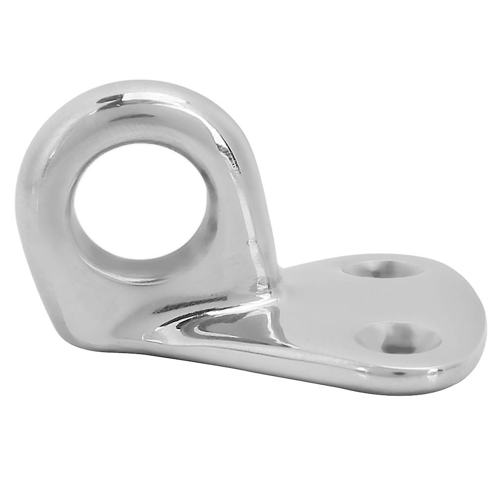 5 Pcs Stainless Steel Boat Ship Pad Eye Hook Carabiner For Marine Sailing