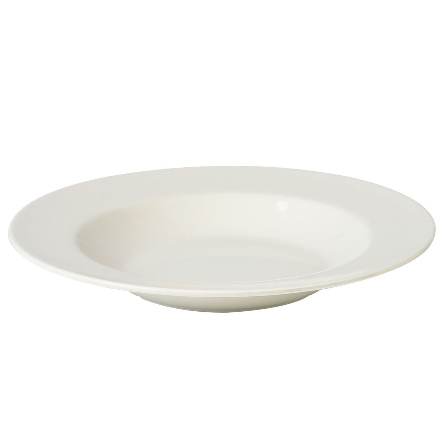 11 1/4 Pasta Bowl Ivory 16 Oz，Melamine，Pack of 6