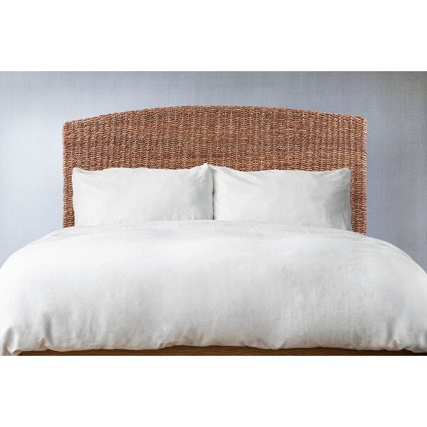 Nusa Woven Banana Leaf Headboard - - 34427105