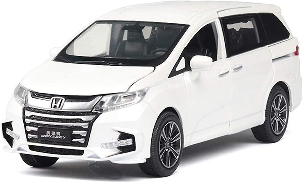 Dxzj 1/32 For Honda Odyssey Alloy Die Cast Model Toy Car Simulation Sound Light Pull Back Mpv Toys Vehicle (color : 1)