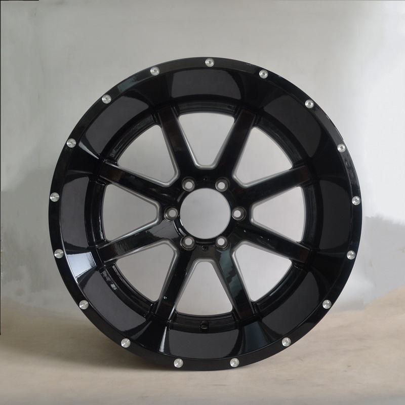 Black 4x4 Offroad Wheel Passenger Car Wheels 18~22 inch 5x139 oy Rims New Arrival