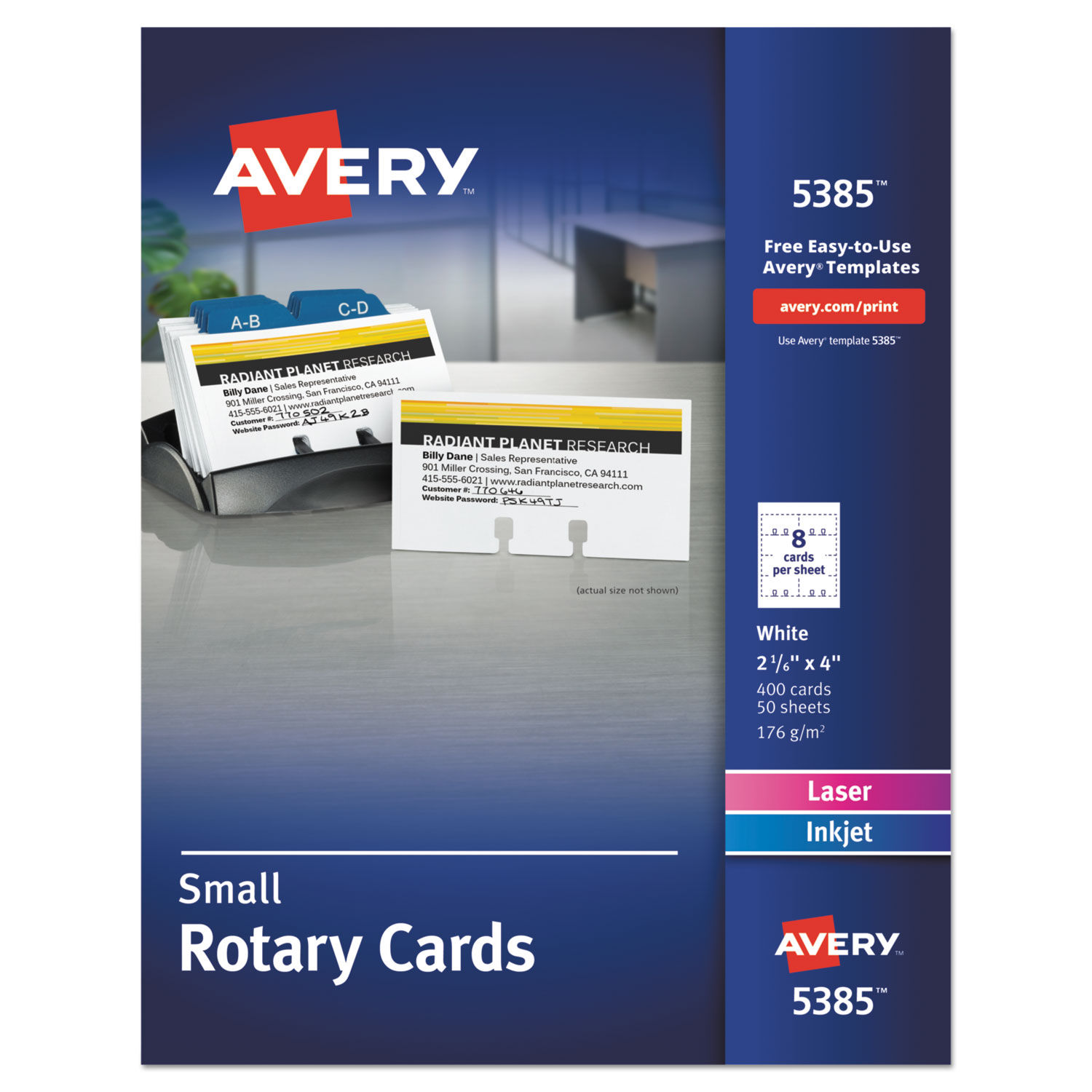 Small Rotary Cards by Averyandreg; AVE5385