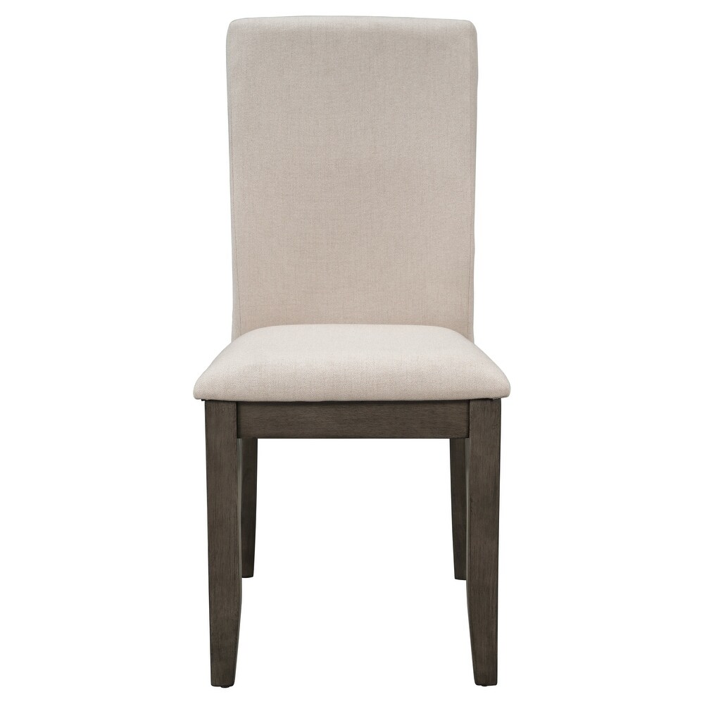 4 Piece Upholstered Wood Dining Chair