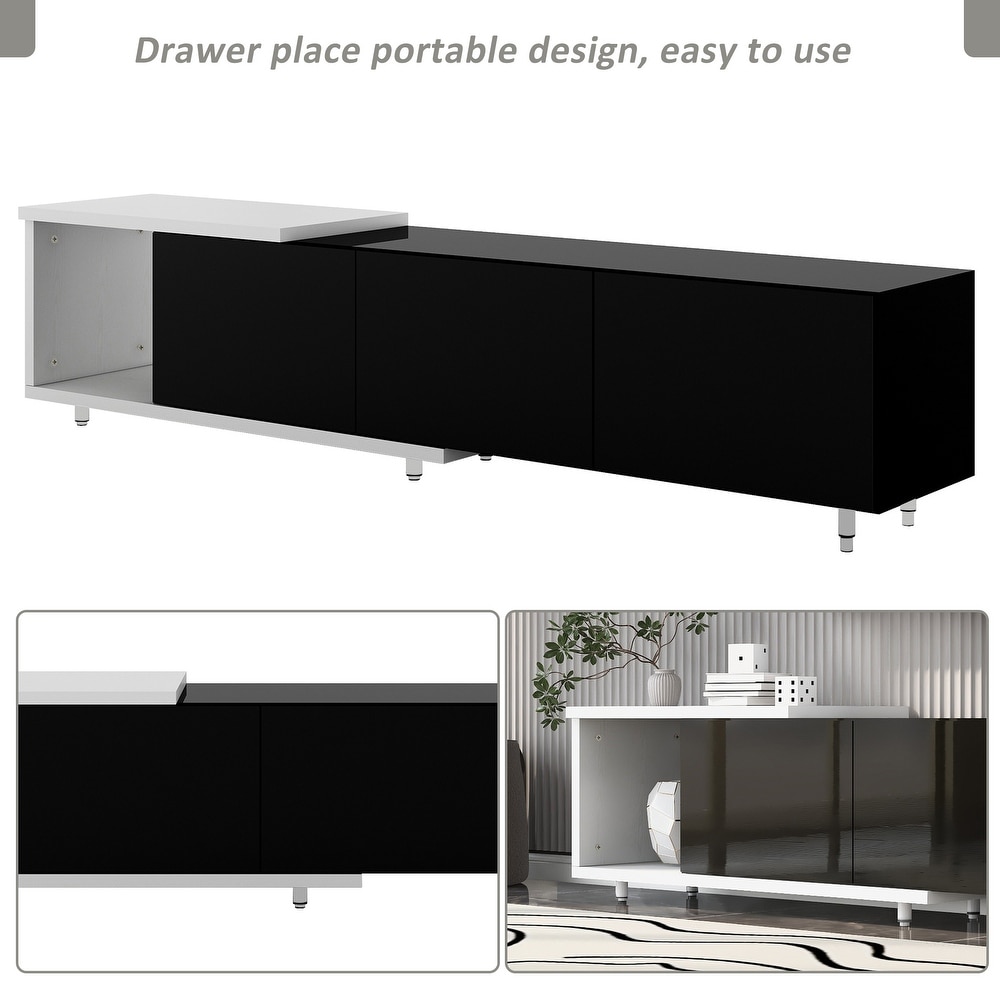 Stylish TV Stand TV Cabinet fot 80+inch TV