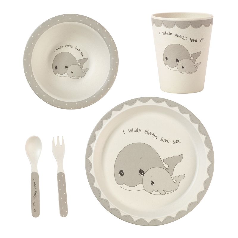 Precious Moments Set of 5 Mealtime Whale Gift Set