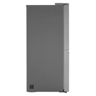 LG 27 cu. ft. Side by Side Smart Refrigerator w Craft Ice External Ice and Water Dispenser in PrintProof Stainless Steel LHSXS2706S