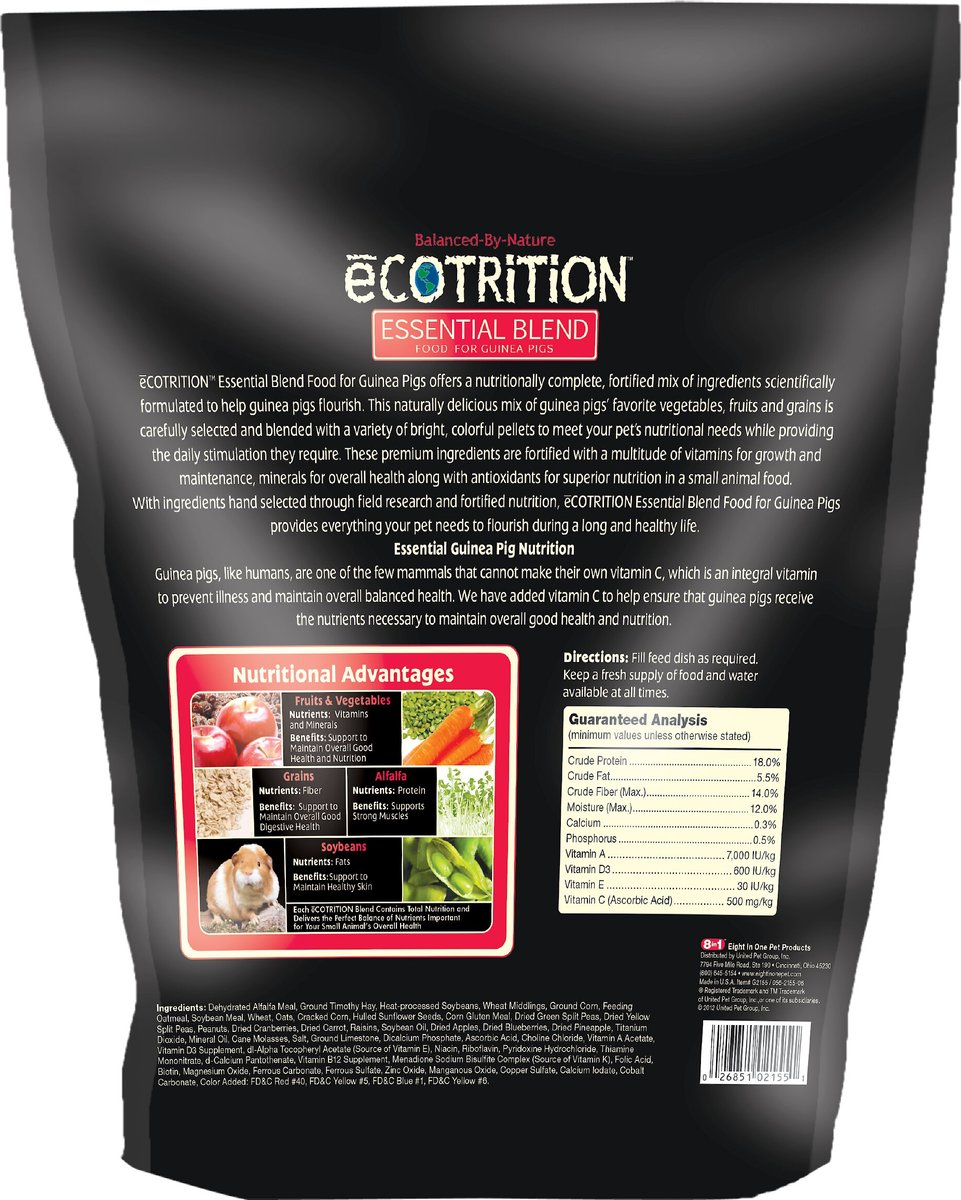 eCOTRITION Essential Blend Guinea Pig Food