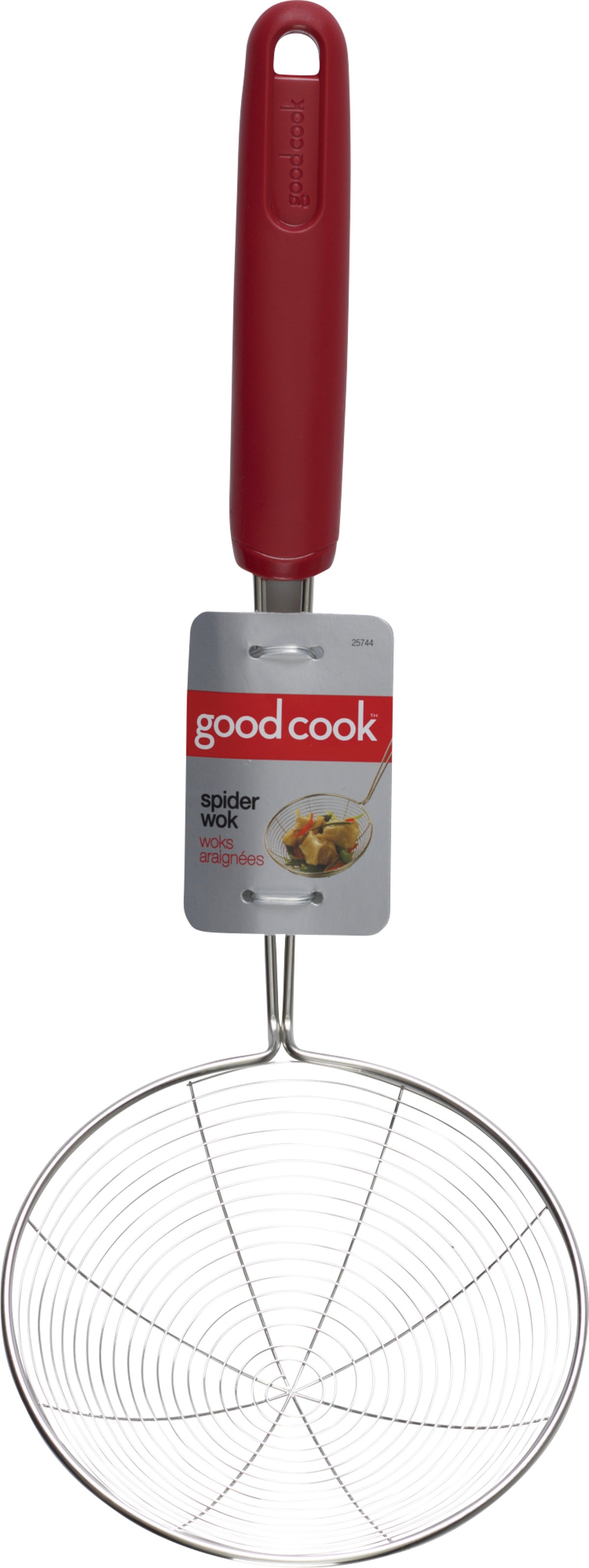 Goodcook Spider Wok Strainer Red