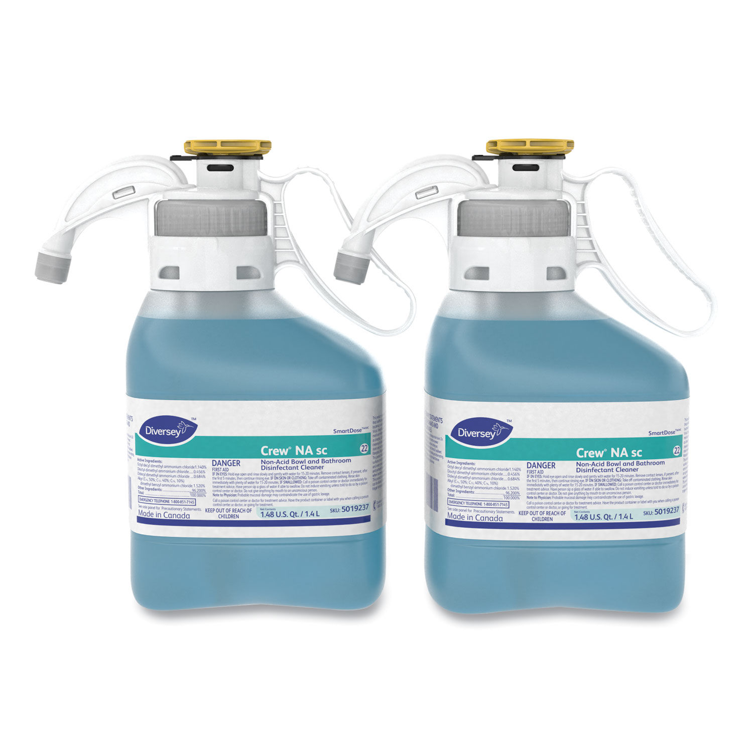 Crew Non-Acid Bowl and Bathroom Disinfectant Cleaner by Diverseyandtrade; DVO5019237