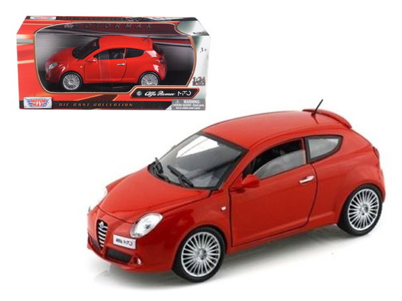 Motormax Alfa Romeo Mito Red 1/24 Diecast Car Mode...