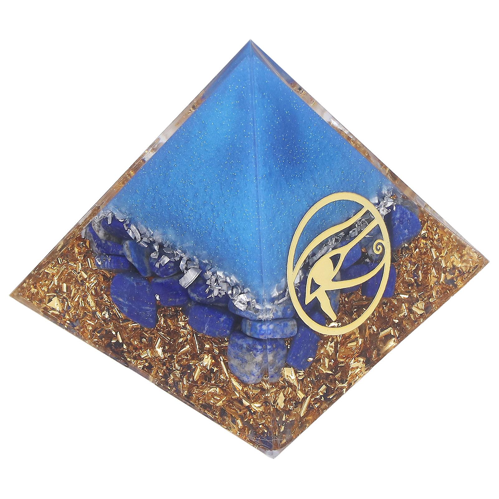 Orgone Pyramid Energy Generation Peaceful Mind Durable Unique Design Crystal Pyramid For Office Bedroom