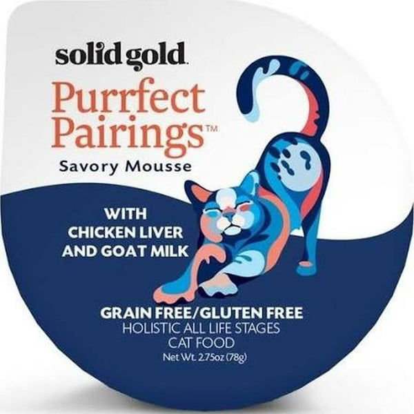 Solid Gold Purrfect Pairings With Chicken Liver and Goat Milk Wet Cat Fo