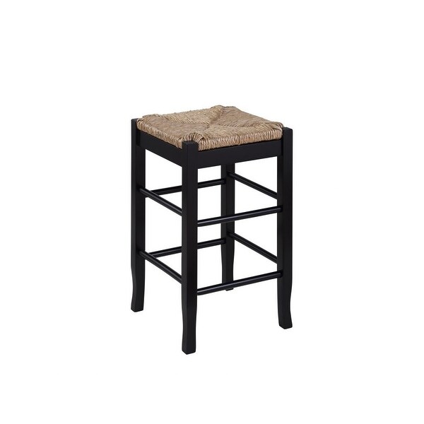 SQ Rush Backless Wood 24-inch Counter Stool