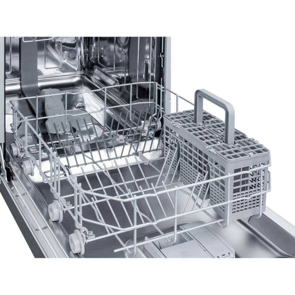 Summit Appliance 18 in. Stainless Steel Front Control Dishwasher ADA Compliant DW18SS4ADAE