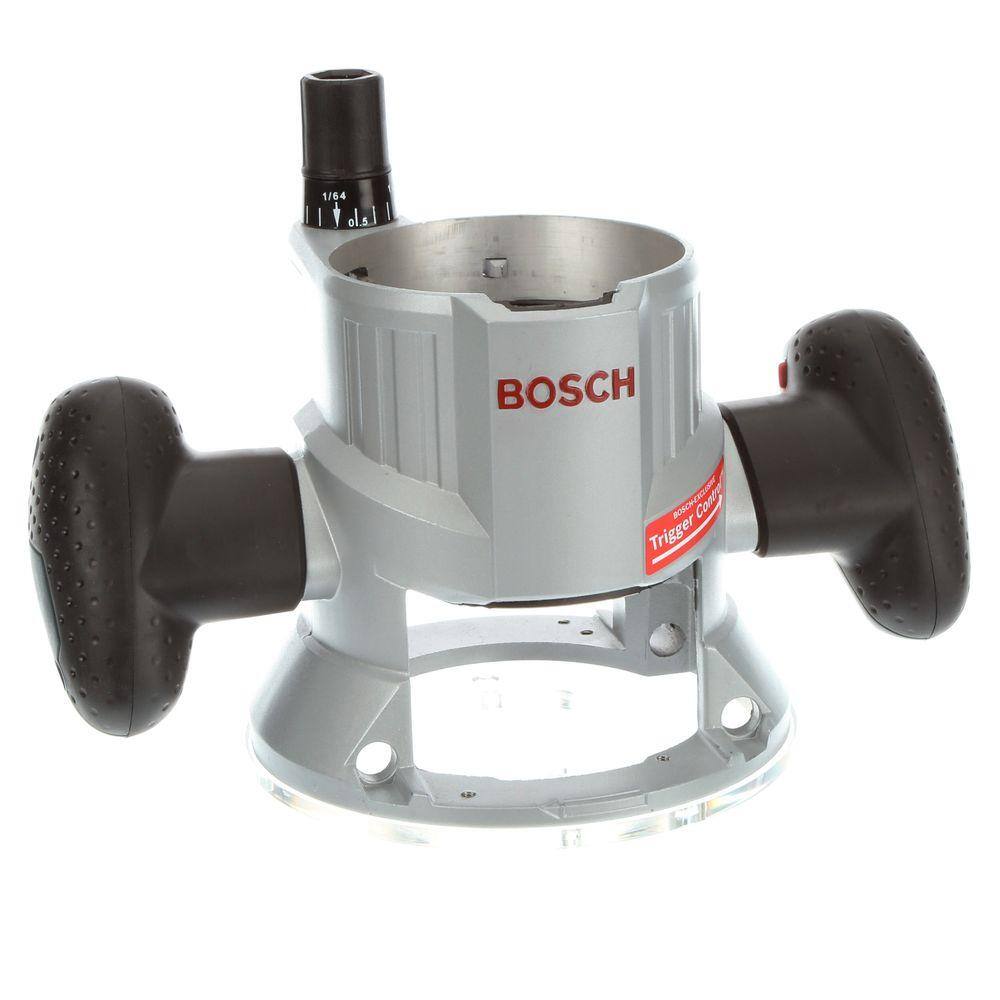 Bosch 15 Amp Corded Variable Speed Combination Plunge  Fixed-Base Router Kit with Hard Case MRC23EVSK