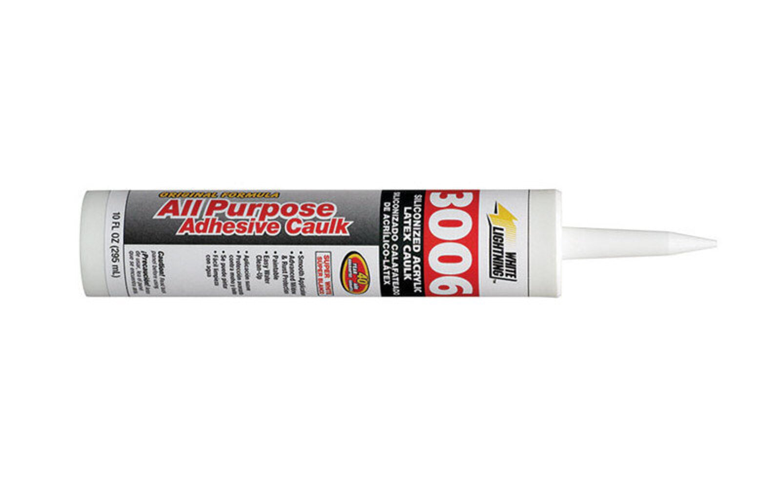 CAULK WL 3006AF WHT10OZ