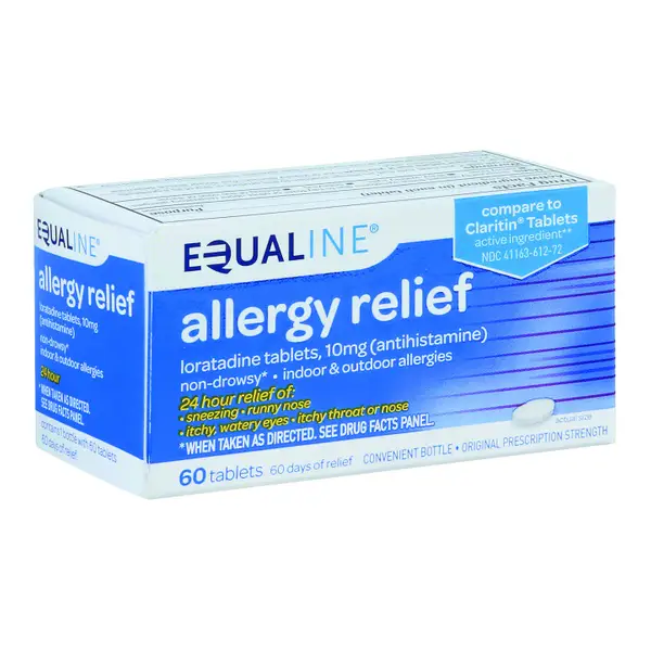 Equaline 60-Count 24 hr Allergy Relief Tablets