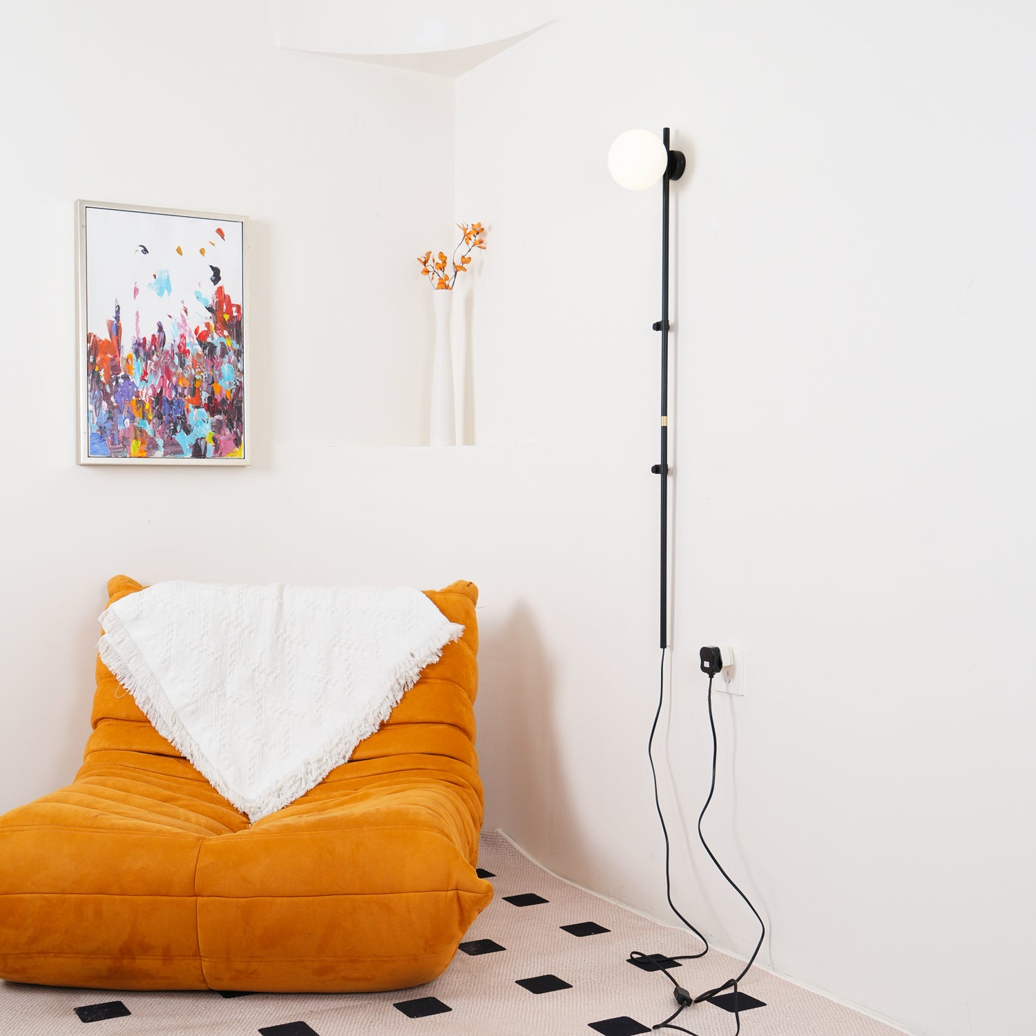 Funiculi Plug In Wall Lamp