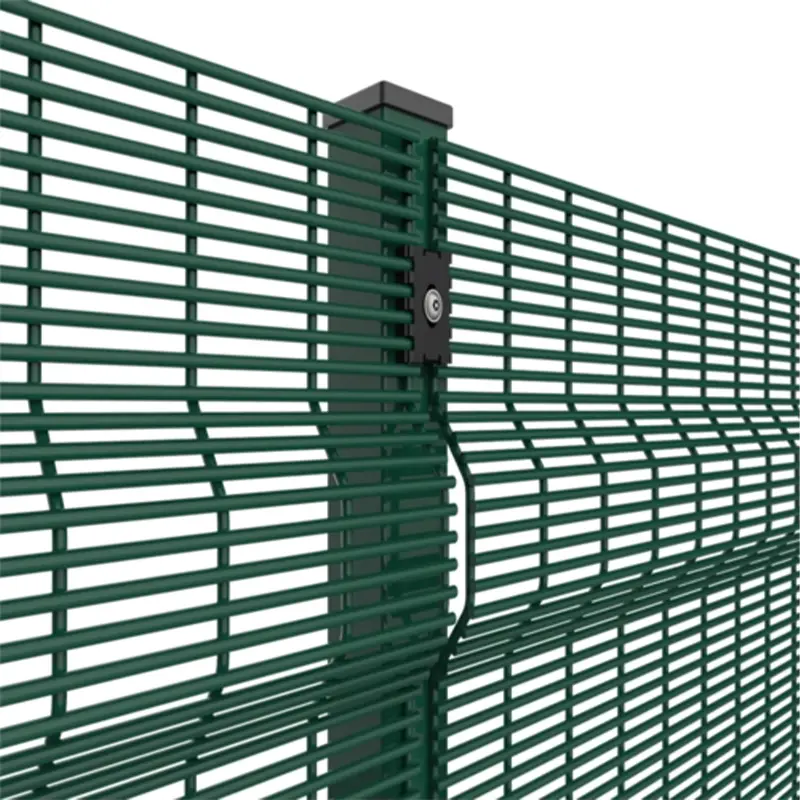 AnPing Factory Supply security China school yard fence clear view 358 anti climb fence with top spikes