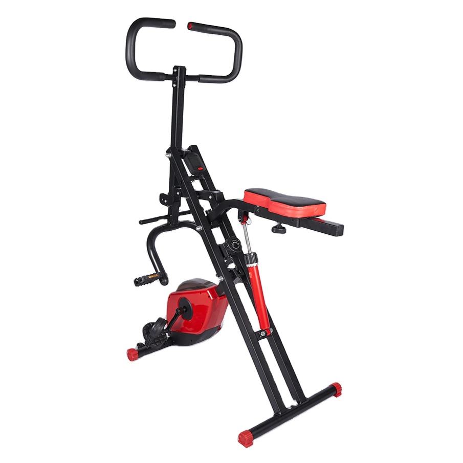 2021 Indoor Folding Exercise Bike total body Crane sports fitness equipment total crunch machine horse riding exercise machine