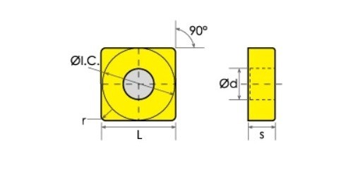 ABS Import Tools SNMA 433 COATED CARBIDE INSERT (6...