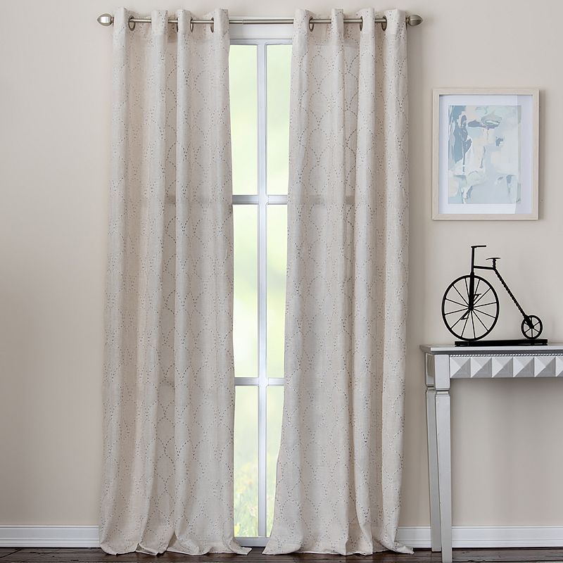 Corona Curtain 1-panel Reagan Grommet Top Window Curtain