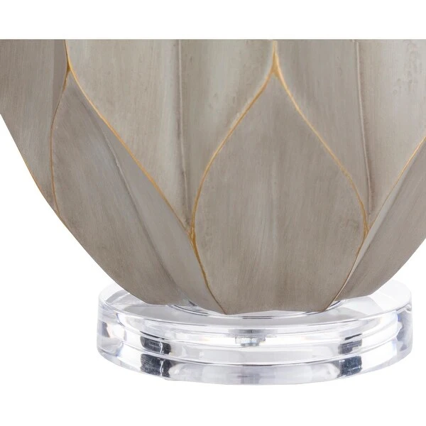 Buckingham Distressed Grey Table Lamp