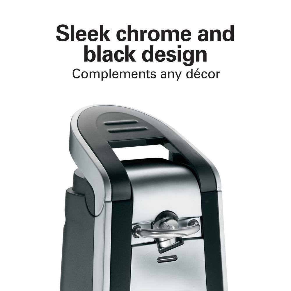 Hamilton Beach Smooth Touch Electric Can Opener with Scissors 76607