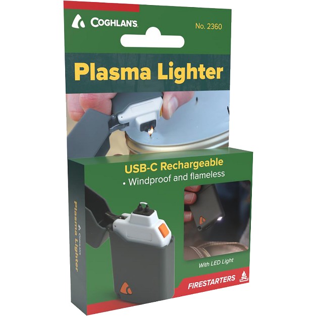 Coghlan x27 s Rechargeable Plasma Lighter Black