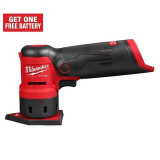 MW M12 FUEL 12-Volt Lithium-Ion Brushless Cordless Orbital Detail Sander (Tool-Only) 2531-20