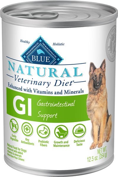 Blue Buffalo Natural Veterinary Diet GI Gastrointestinal Support Grain-Free Wet Dog Food