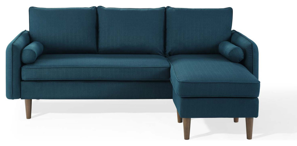 Revive Upholstered Right or Left Sectional Sofa   Midcentury   Sectional Sofas   by House Bound  Houzz