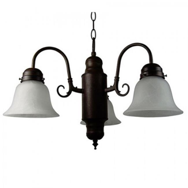 Manzanita Collection Three Light Chandelier