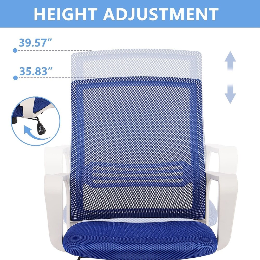 Office Chair  Ergonomic Office Chair Lumbar Support Home Office Desk Chair Computer Chair Mesh Swivel Chair Task Chair