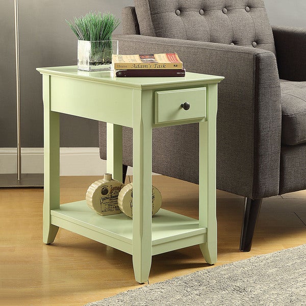 Acme Furniture Bertie Wood Transitional Side Table