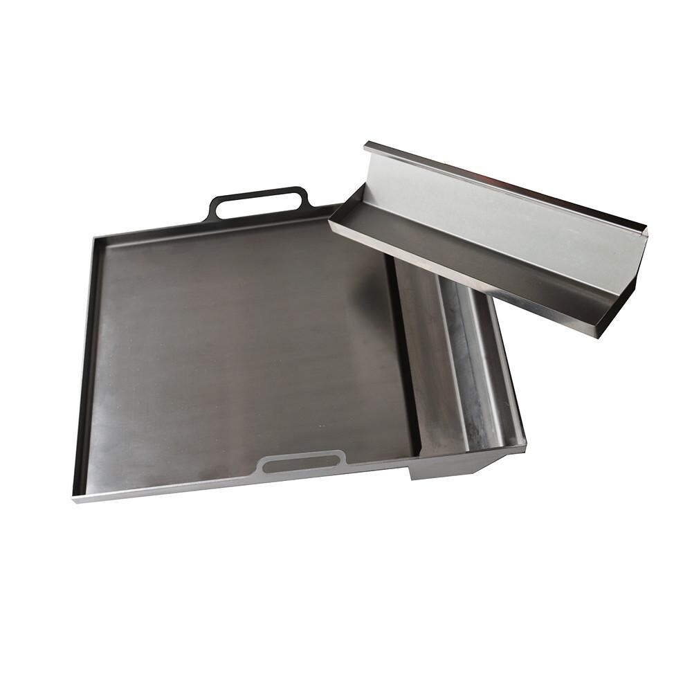 RCS x Le Griddle Dual Plate Stainless Steel and Cast Iron Griddle for RON Cutlass Pro Series Grills