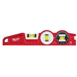 MW 10 in. 360-degree Locking Die Cast Torpedo Level 48-22-5210