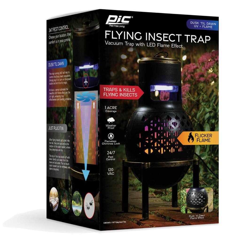 PIC Flame Effect Insect Trap PFVT