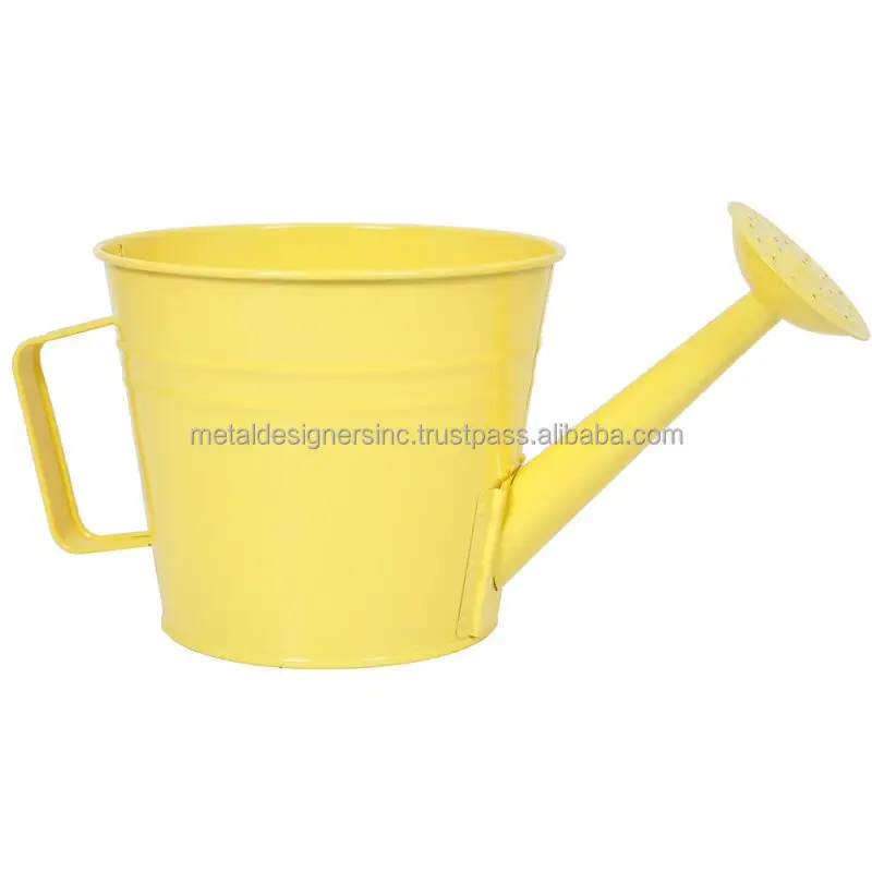 Metal Watering Cans unique colors combination home and garden plants watering can irrigation metal cans