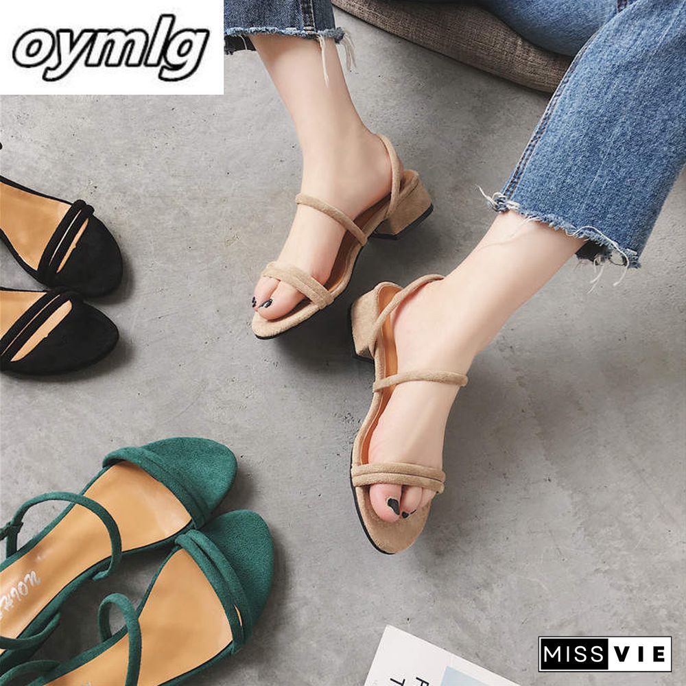 New Flat Outdoor Slippers Sandals Foot Ring Straps Beaded Roman Sandals Fashion Low Slope With Women's Shoes Low Heel Shoes