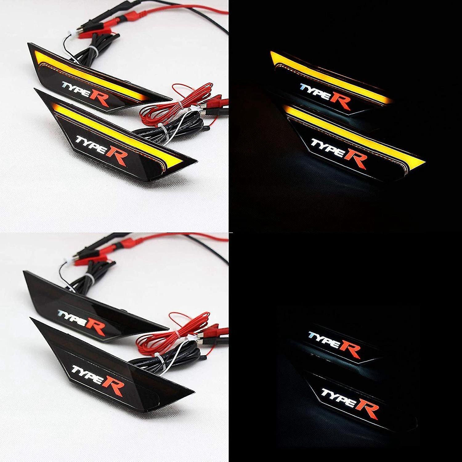 Led Dynamic Lamp Turn Signal Light Front Side Marker Light For Type R 2d/4d/5d 2016-2021