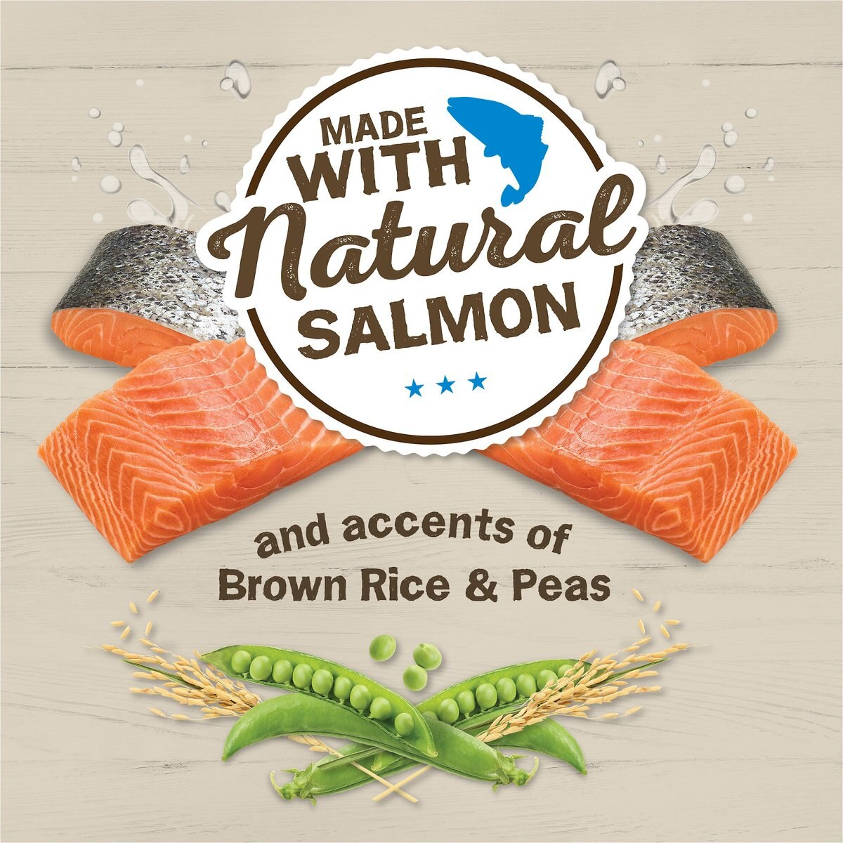 Friskies Ocean Favorites with Natural Salmon Dry Cat Food