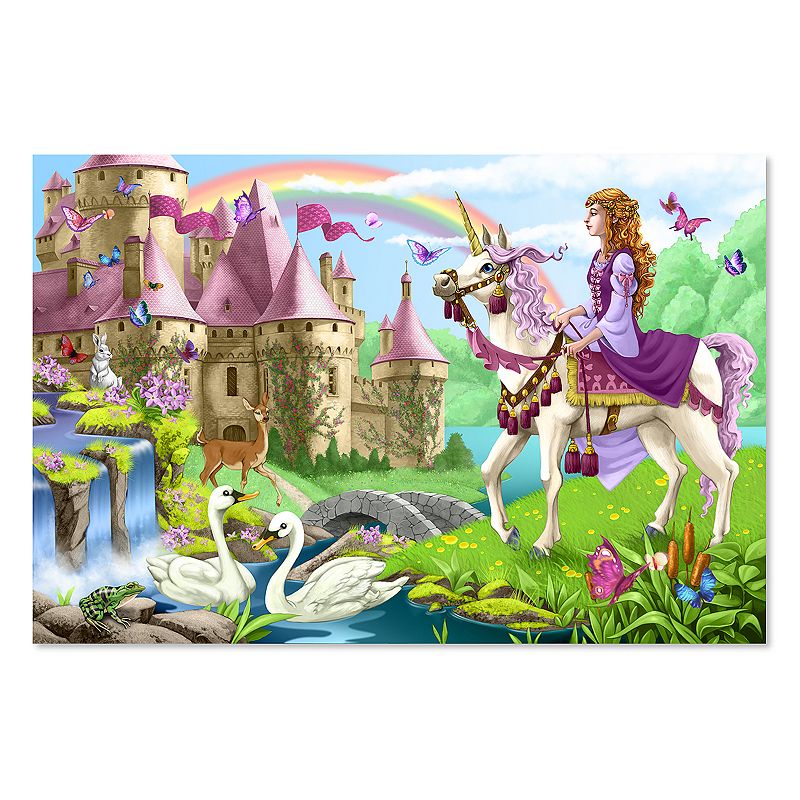 Melissa and Doug Fairytale Castle Floor Puzzle